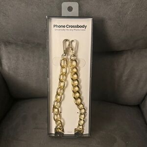 Hello Lux Crossbody Strap- Chunky Gold Chain